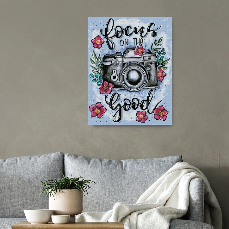 Diamond Painting - PaperboatArts - Focus on the good