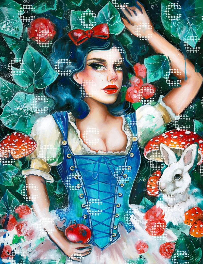 Diamond Painting - Feinfuchs - Snow White’s Temptation