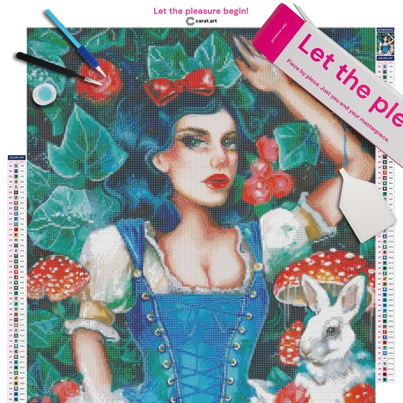 Diamond Painting - Feinfuchs - Snow White’s Temptation