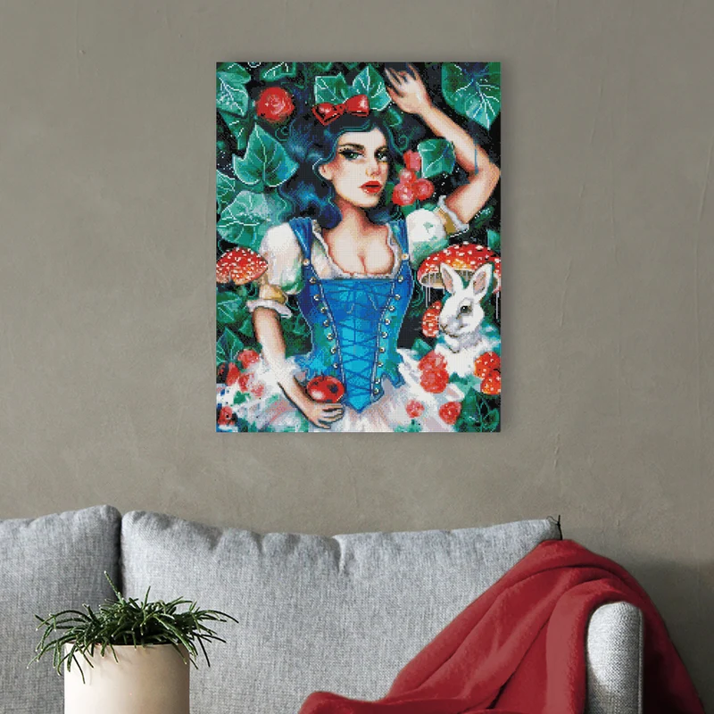 Diamond Painting - Feinfuchs - Snow White’s Temptation
