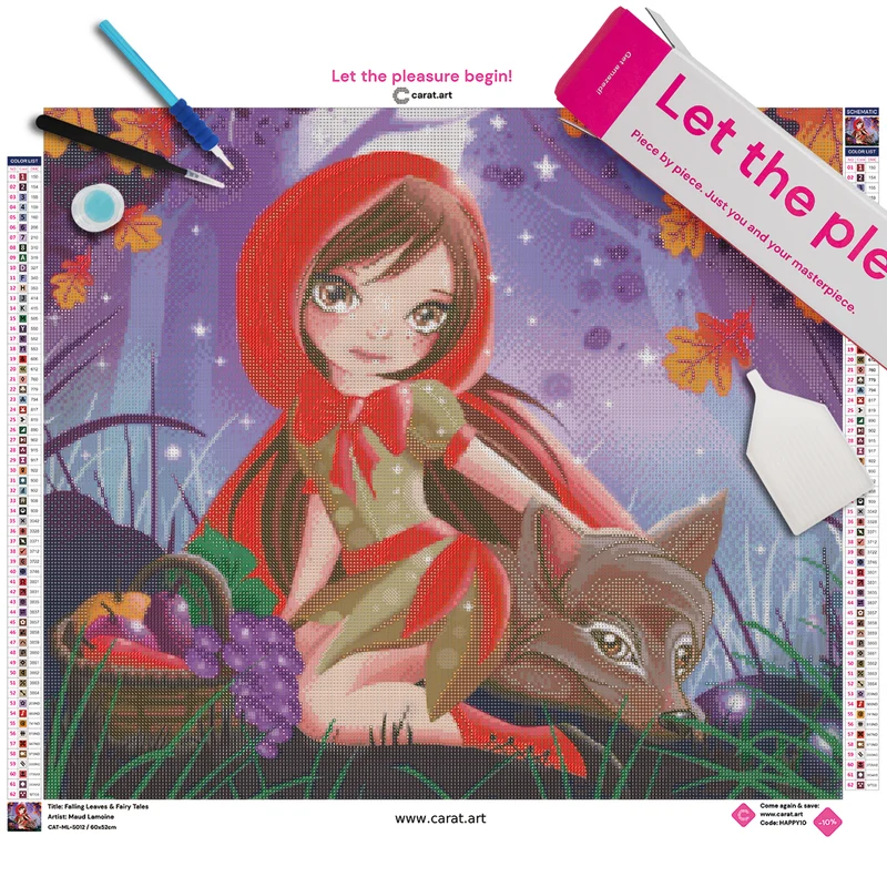 Diamond Painting - Maud Lamoine - Falling Leaves & Fairy Tales