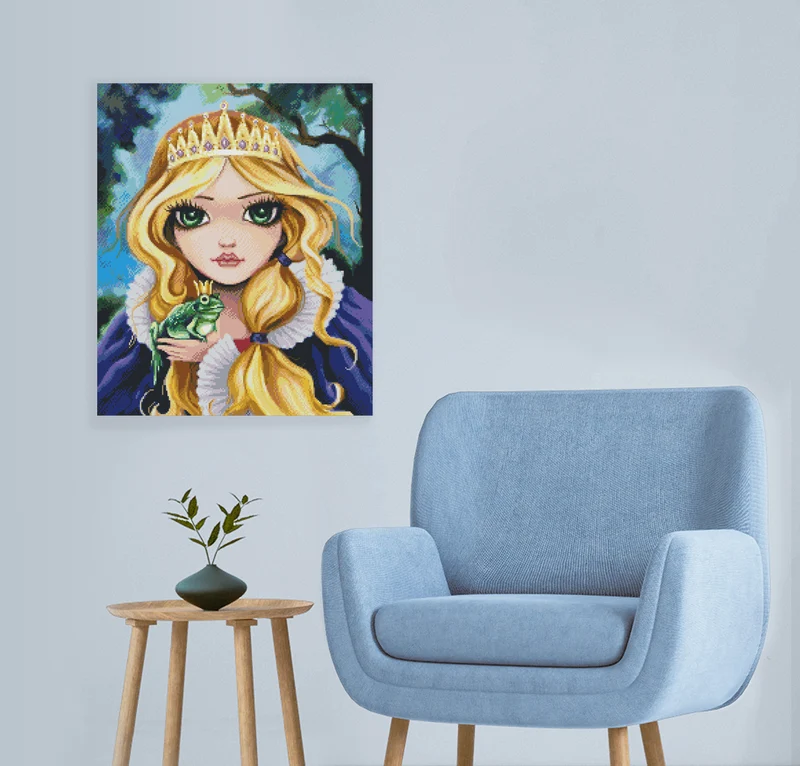 Diamond Painting - Denise Ferragamo - Kiss the frog!