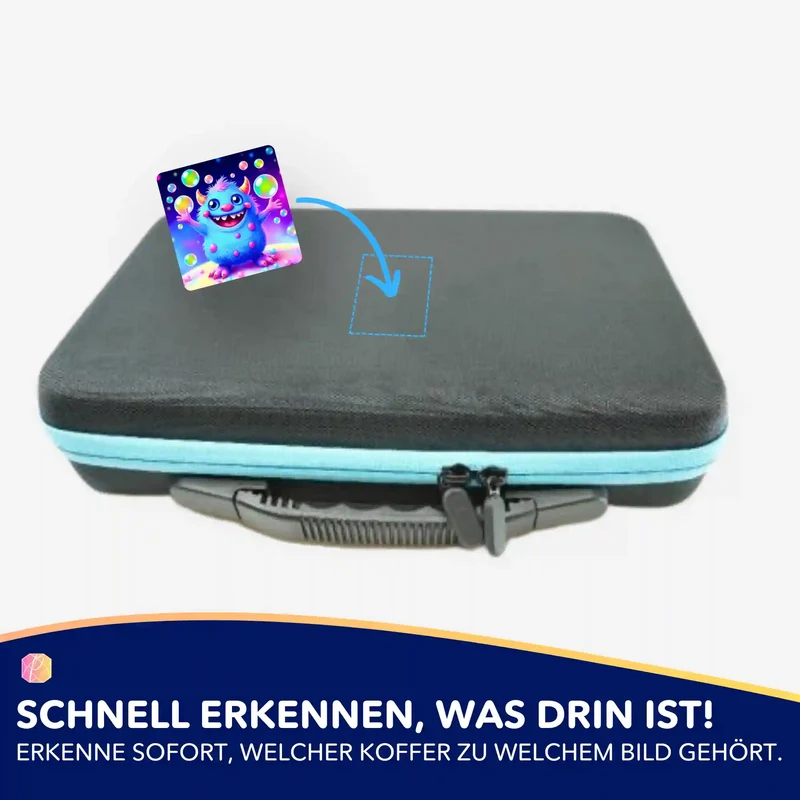 Aufkleber 5er-Set - Moni Live Verkauf - Happy