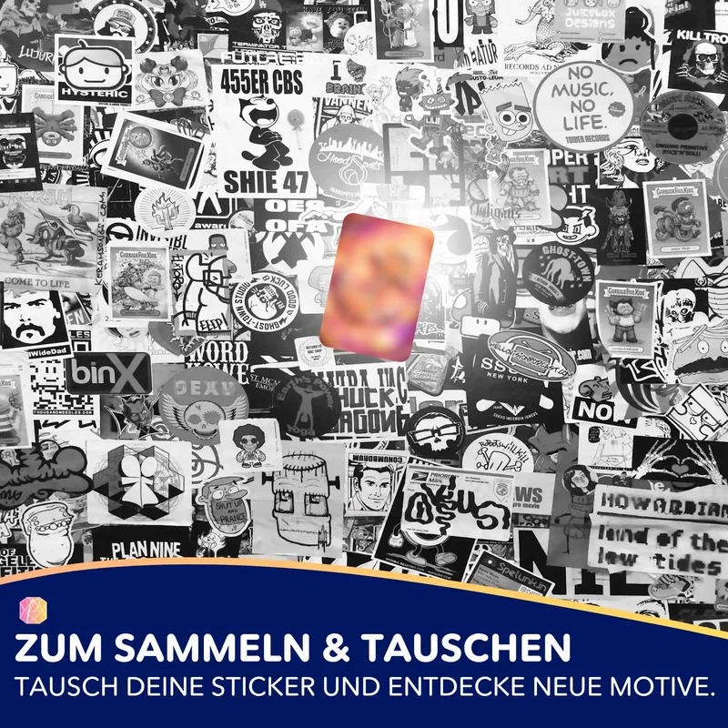 Aufkleber 5er-Set - Sommermotiv