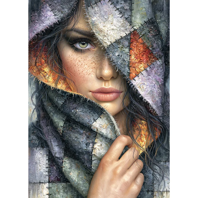 5D Diamond Painting – Verborgene Seele