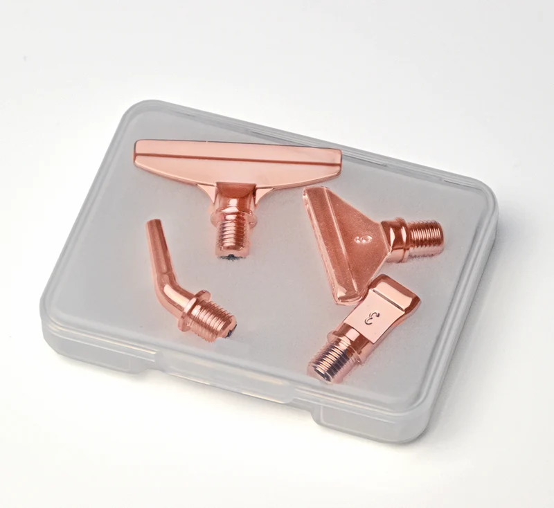 4er Set Metall-Aufsätze für Diamond Painting Stifte zum Schrauben – Rosé