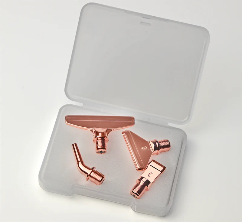 4er Set Metall-Aufsätze für Diamond Painting Stifte zum Schrauben – Rosé
