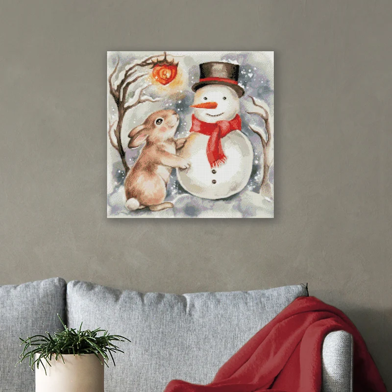 Diamond Painting - Ameriya - Winter friends