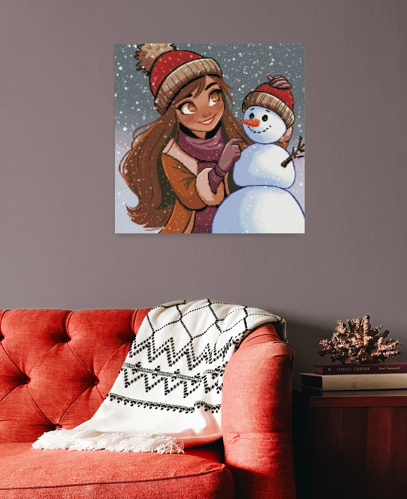 Diamond Painting - Snd création - Frosty Friendship
