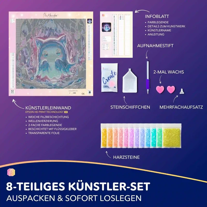 Diamond Painting - Glowy "Limited Edition"