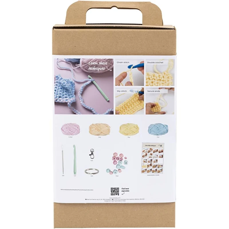 Starter Kreativ Set Häkeln – Stylische Taschen selber häkeln