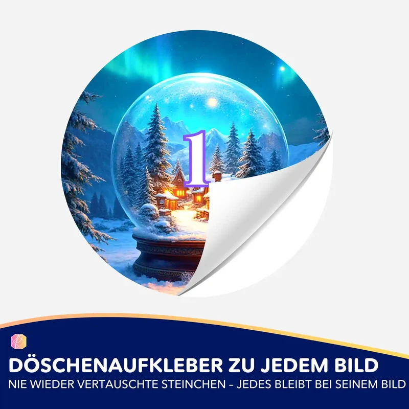 Döschenaufkleber - Bewahrtes Licht