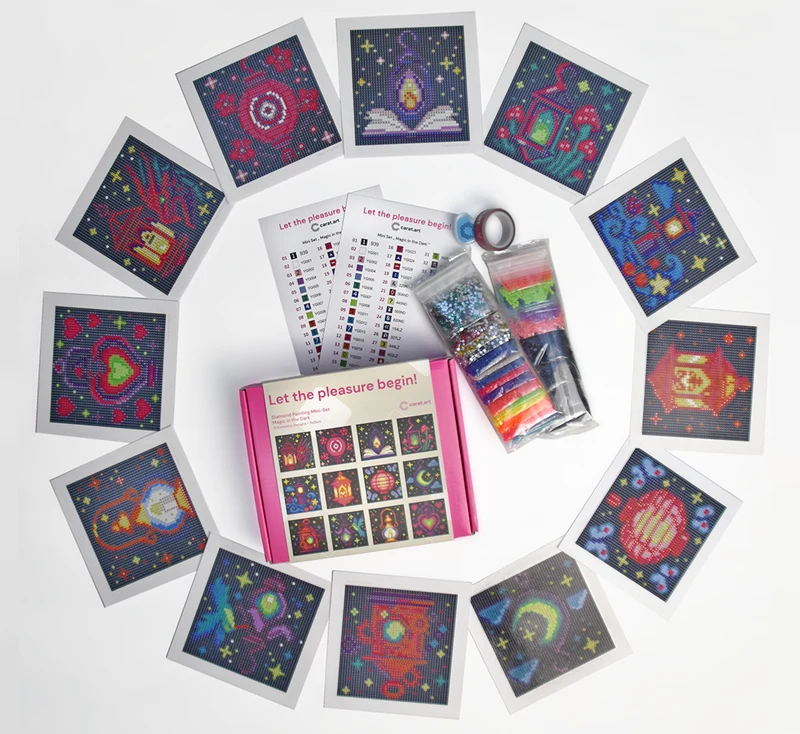 Diamond Painting - Carat Art Design - Mini Set Magic in the Dark