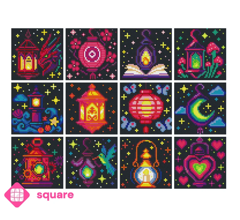 Diamond Painting - Carat Art Design - Mini Set Magic in the Dark