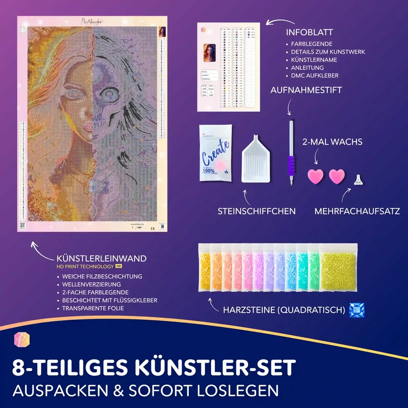 Diamond Painting - Die Schönheit des Unausweichlichen "Limited Edition"