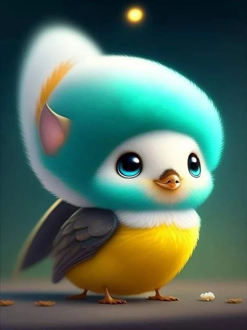 Hippu das kleine Hörnchen - 5D DIY Diamond Painting
