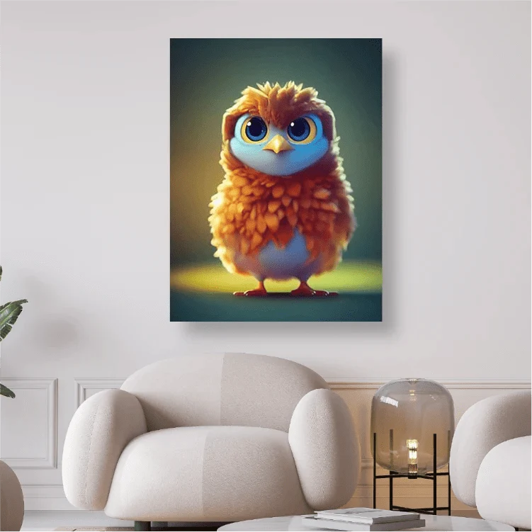 Flicki das Federchen - 5D DIY Diamond Painting