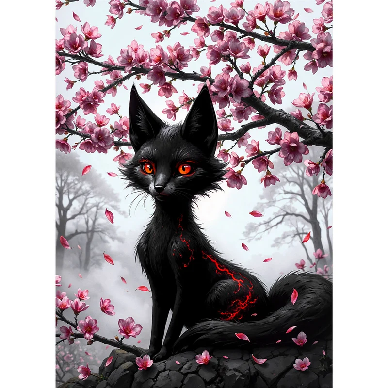 5D Diamond Painting – Akiras Flammengeist