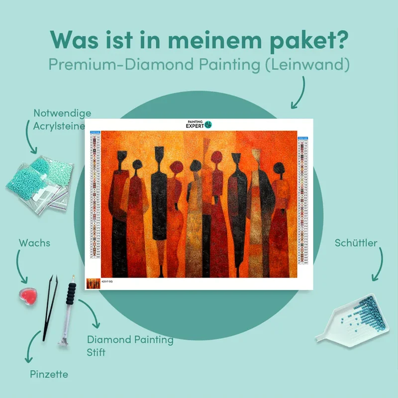 Diamond Painting Afrika