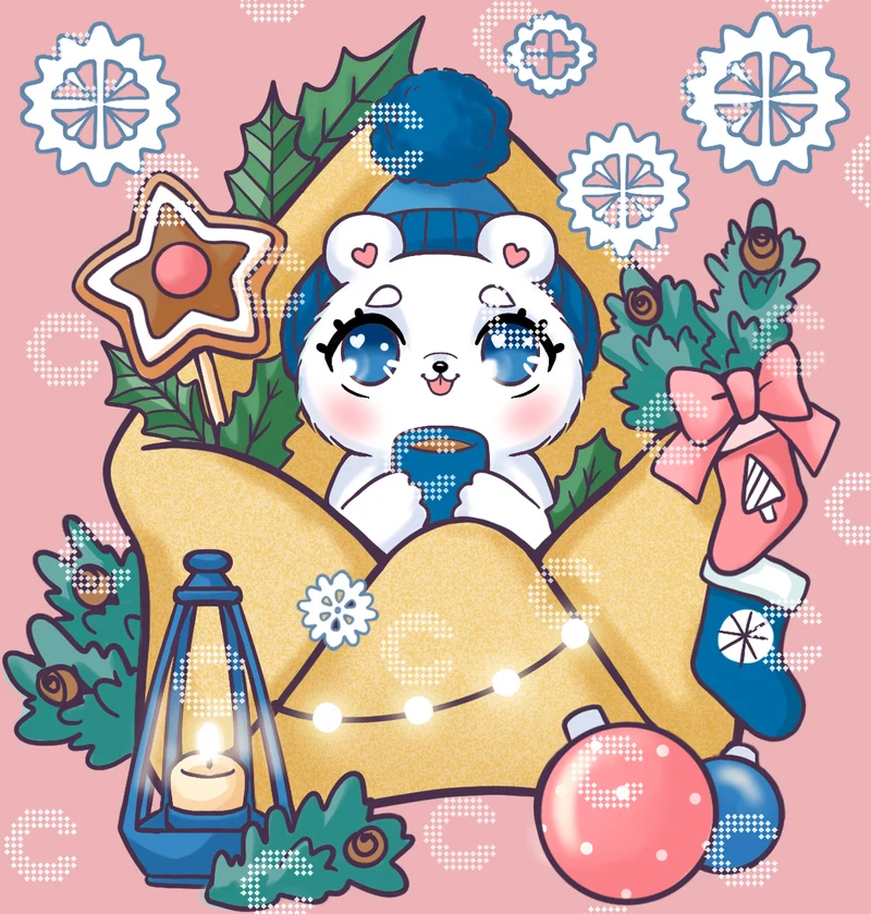 Diamond Painting - Arisa Kitsune - Winter Letters
