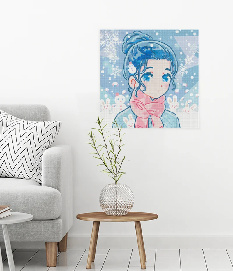 Diamond Painting - Hiroko - Snow