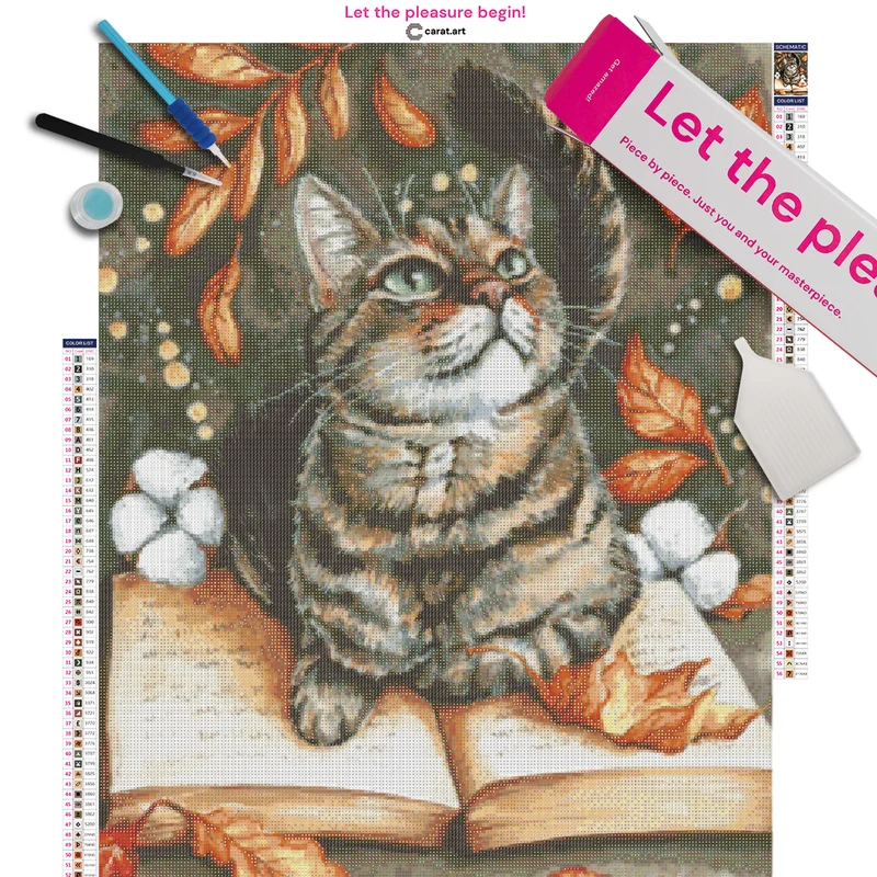 Diamond Painting - anyta.kulyk - Autumn Cat