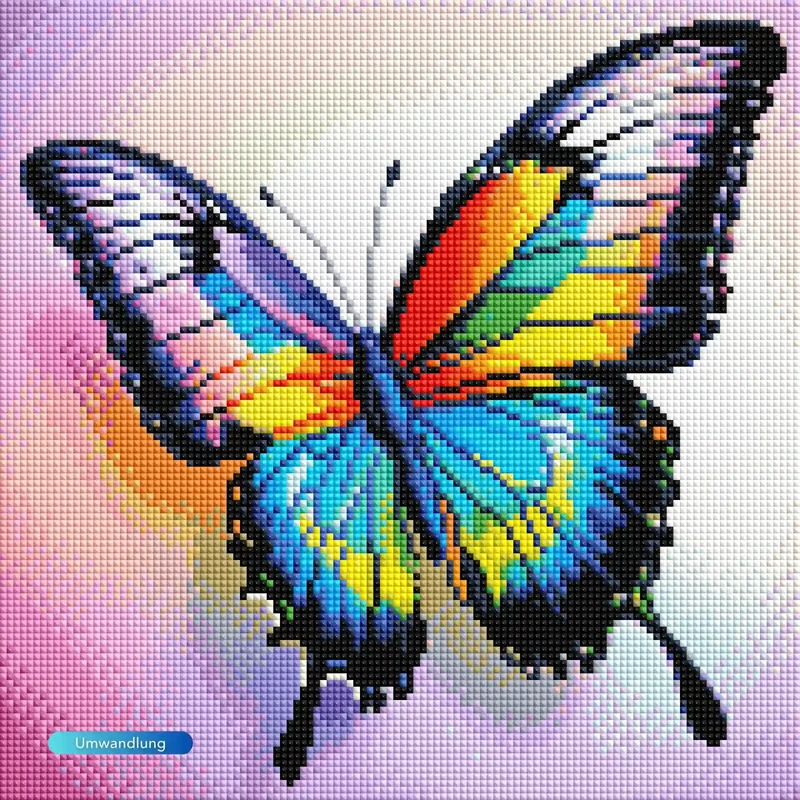 Diamond Painting - Moni Live Verkauf - Butterfly Mona