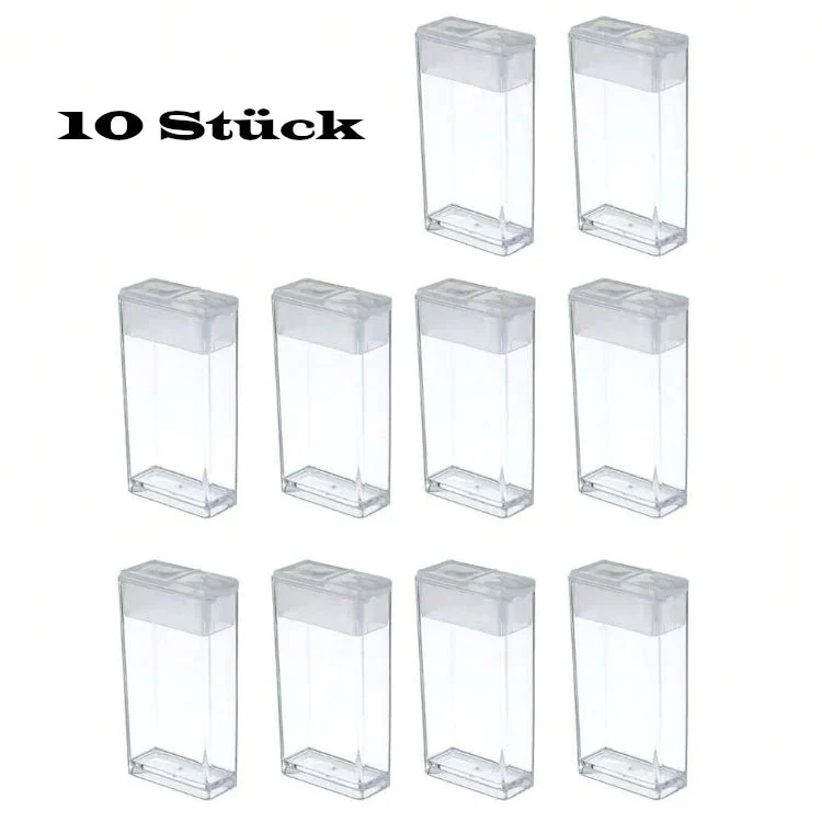 10 eckige Dosen - Diamond Painting