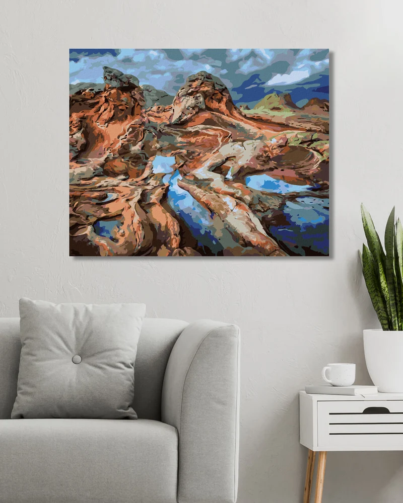 Diamond painting - FELSEN (DENNIS FRATES)