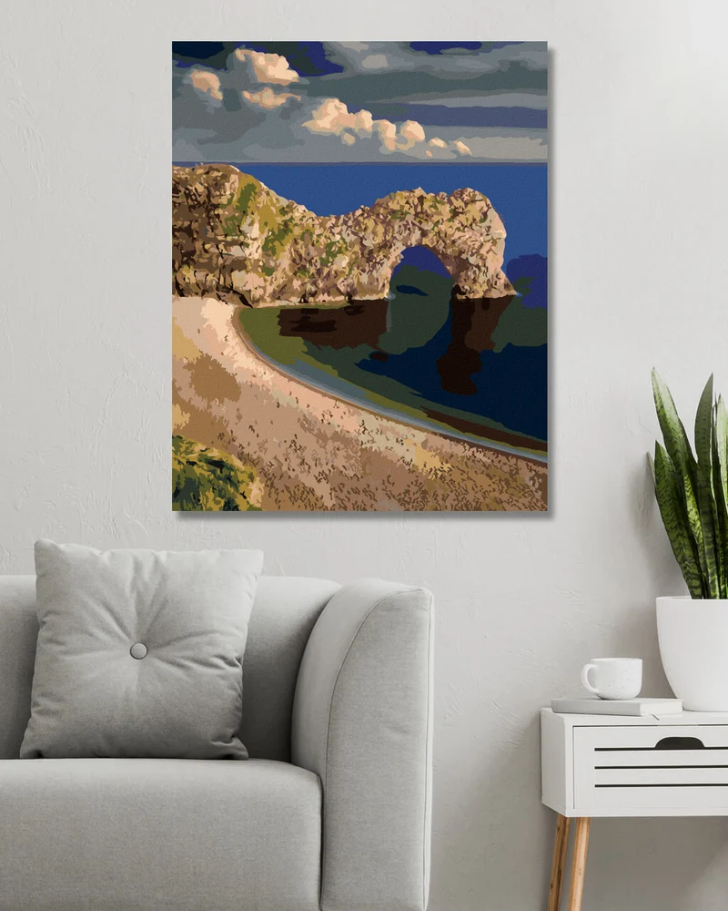 Diamond painting - FELSEN AN DER KÜSTE (DENNIS FRATES)