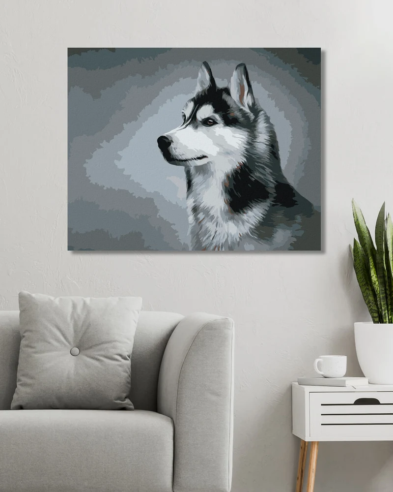 Diamond painting - SIBERIAN HUSKY