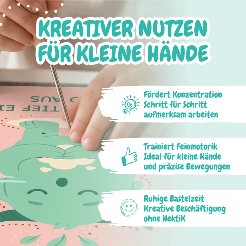 10 Prickelvorlagen Mutmachbande