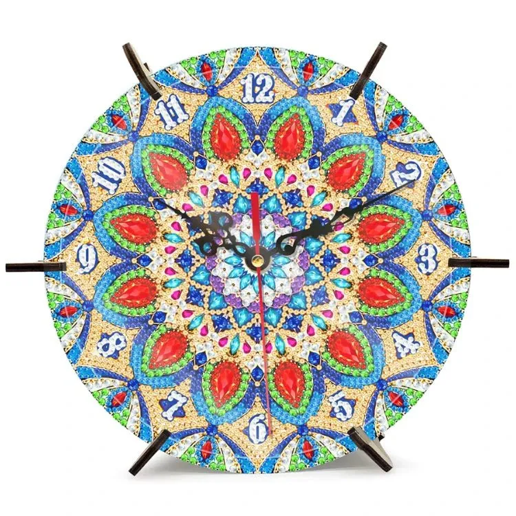 Uhr Mandala - Diamond Painting