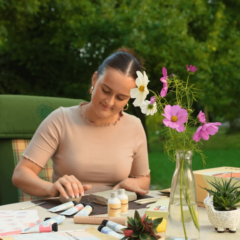 Premium DIY Töpfer Set - Kreativität ohne Brennofen