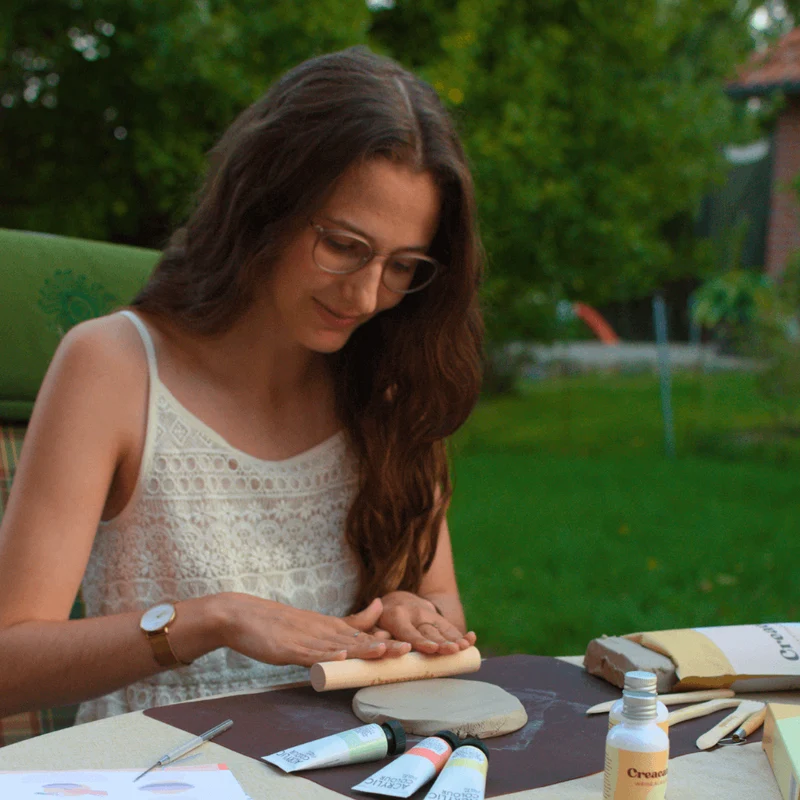 Premium DIY Töpfer Set - Kreativität ohne Brennofen