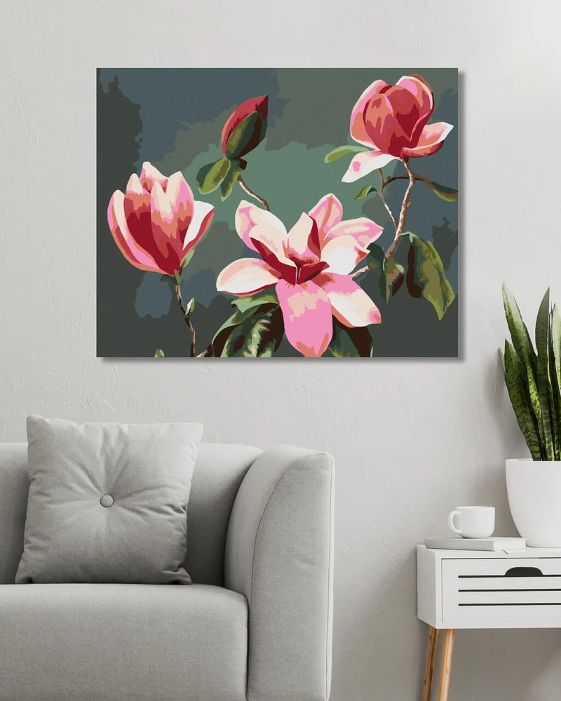 Diamond painting - ROSA MAGNOLIE (MYROSLAVA VOLOSCHUK)