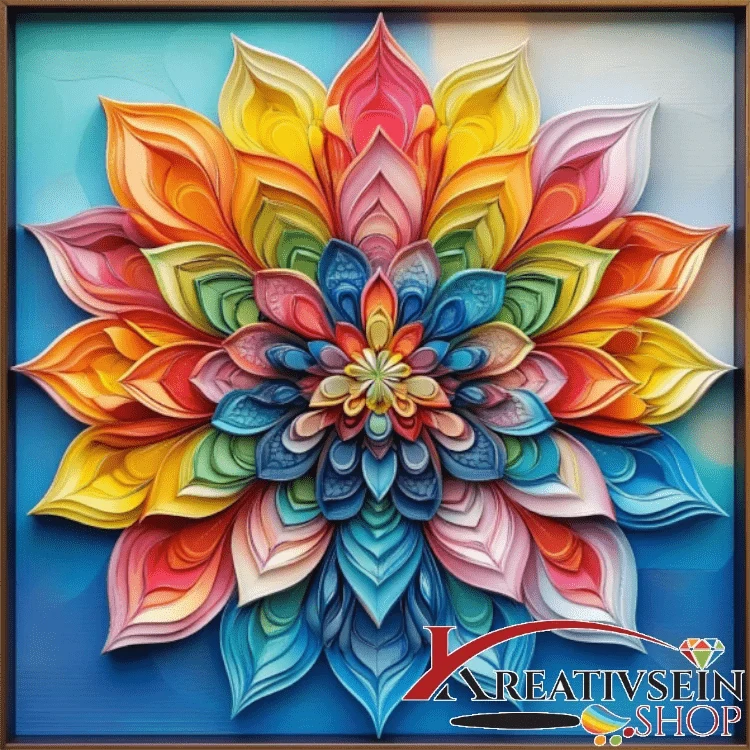 Mandala 1 - Malen nach Zahlen