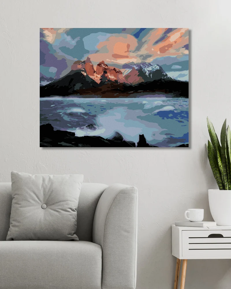 Diamond painting - STÜRMISCHER FLUSS (DENNIS FRATES)