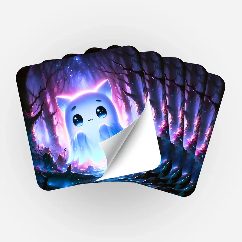 Aufkleber 5er-Set - Glowy