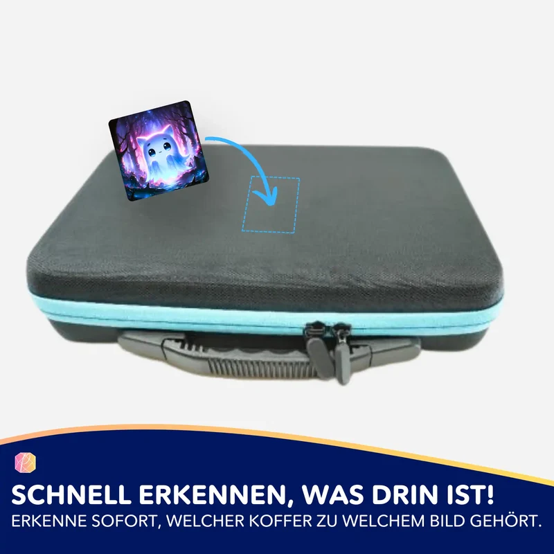 Aufkleber 5er-Set - Glowy