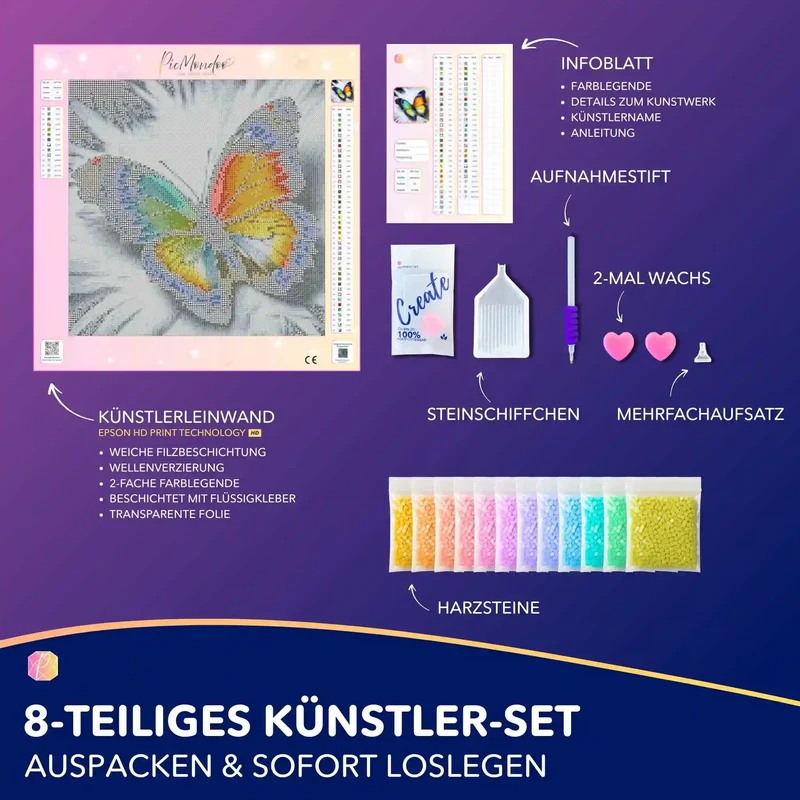 Diamond Painting - Moni Live Verkauf - Federleicht