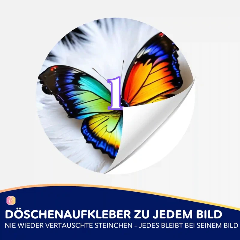 Döschenaufkleber - Moni Live Verkauf - Federleicht
