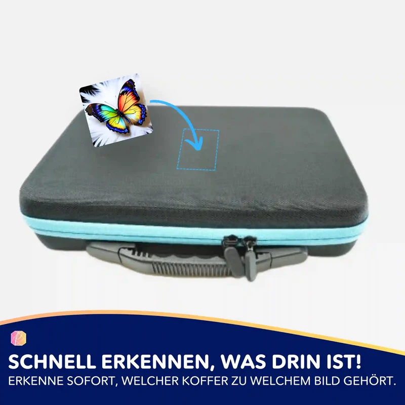 Aufkleber 5er-Set - Moni Live Verkauf - Federleicht