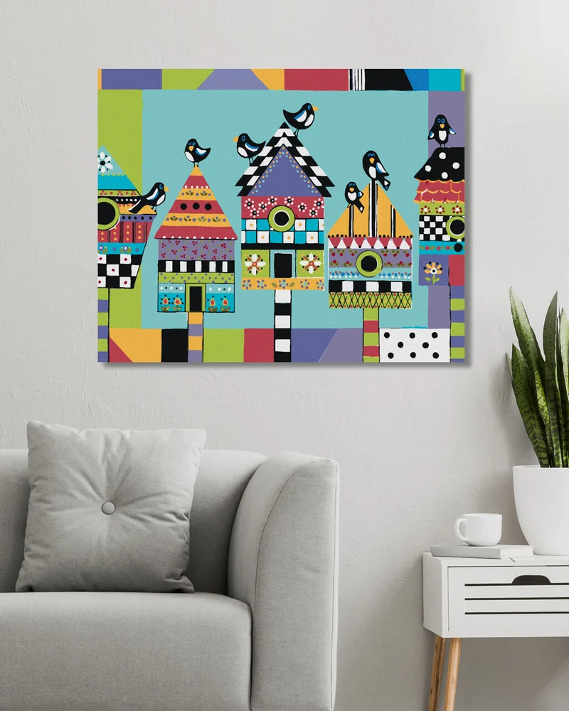 Diamond painting - VOGELHAUS (JONNA JAMES)