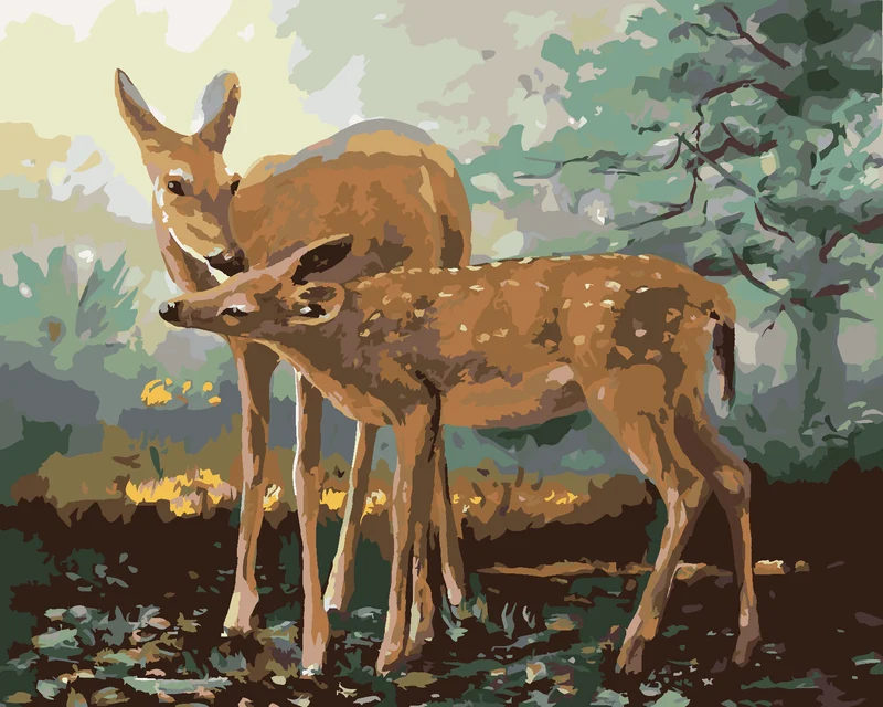 Diamond painting - RICKE UND KITZ (D. RUSTY RUST)