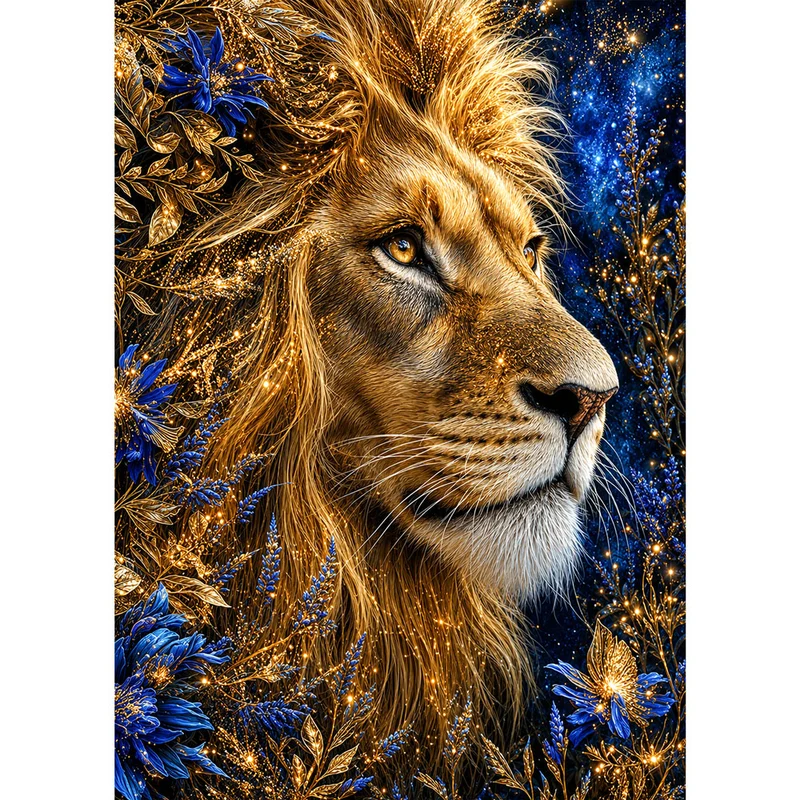 5D Diamond Painting – Leandro Sternenmähne