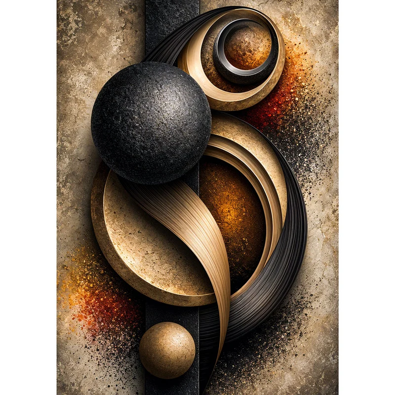 5D Diamond Painting – Sphäre der Ewigen Balance
