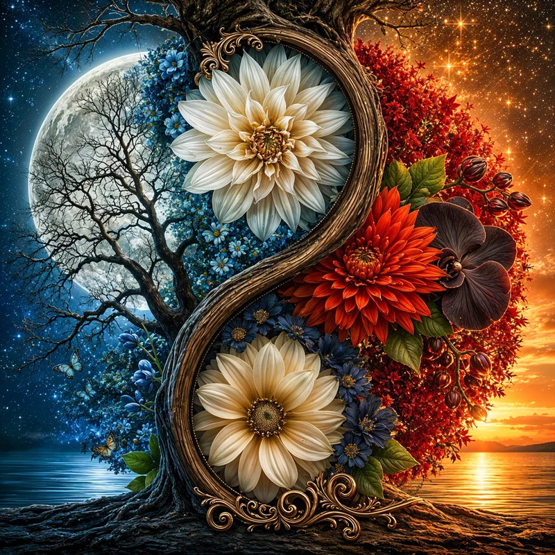 5D Diamond Painting – Seraphina Harmonie der Welten