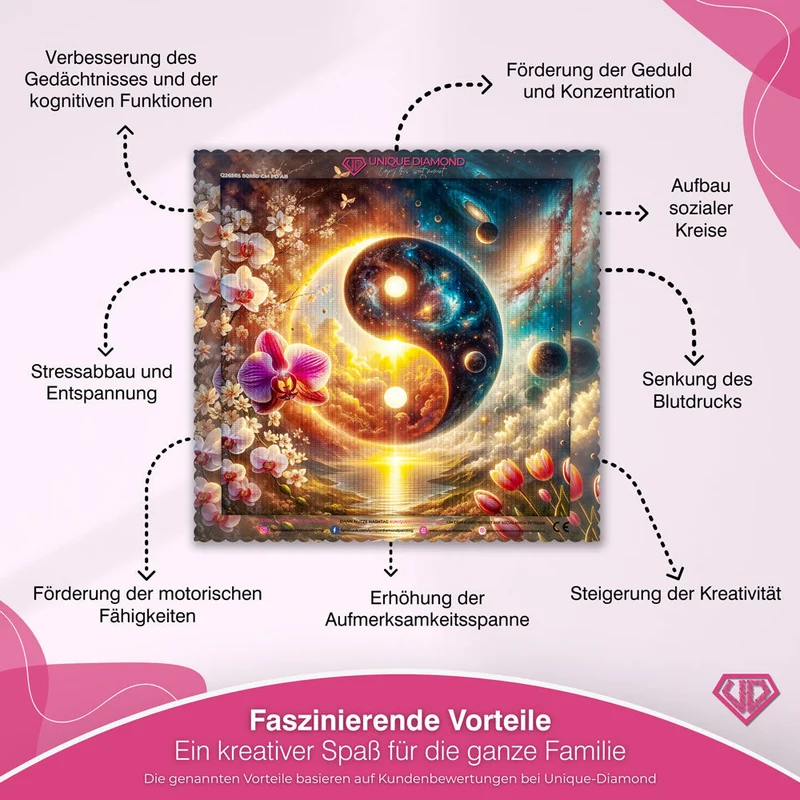 5D Diamond Painting – Seraphina Harmonie der Welten