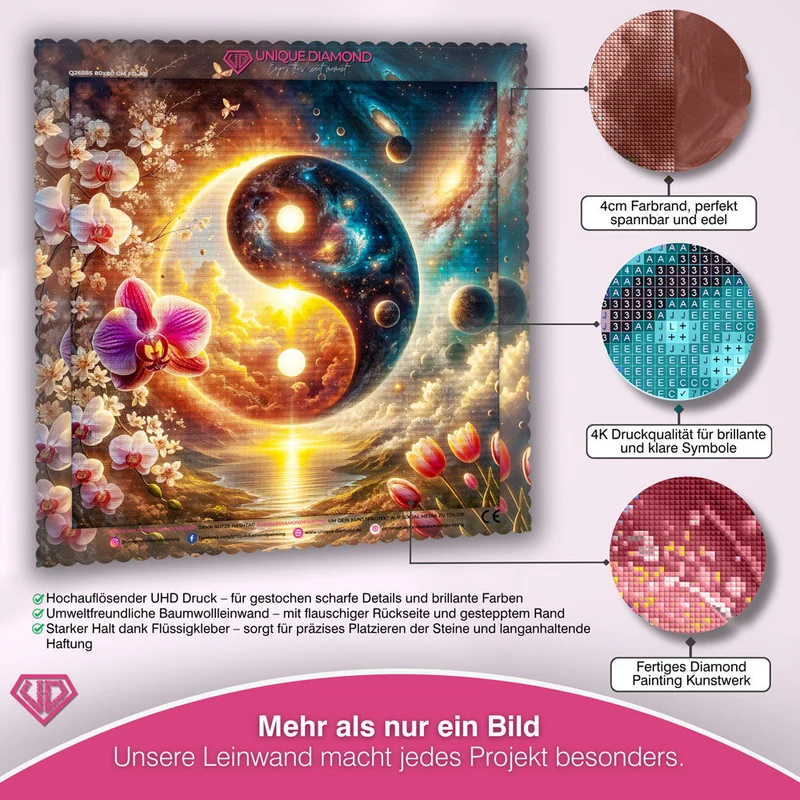 5D Diamond Painting – Seraphina Harmonie der Welten